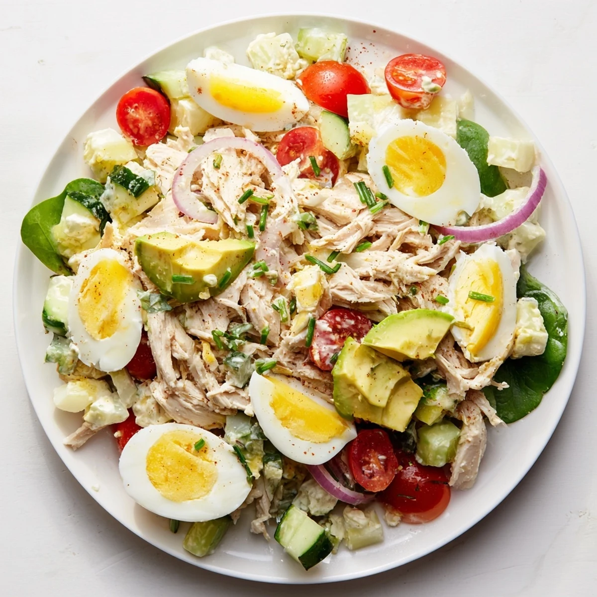 High-Protein Chicken Egg Salad