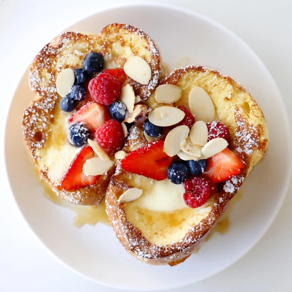 Crisp edges give way to a soft center in this baked Custard Toast, ideal for a sweet brunch treat.