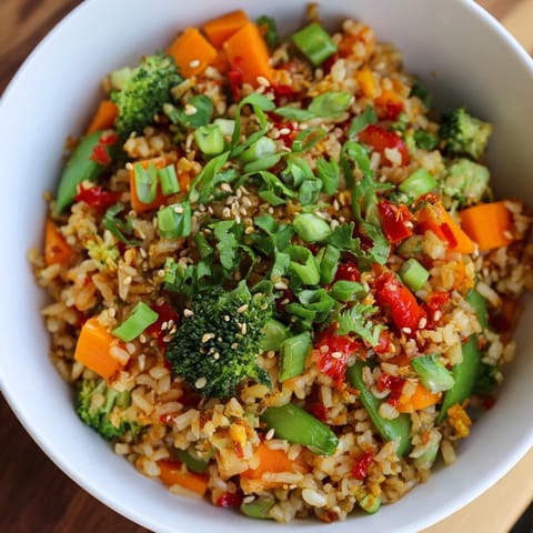 Crispy Vegetable Fried Rice