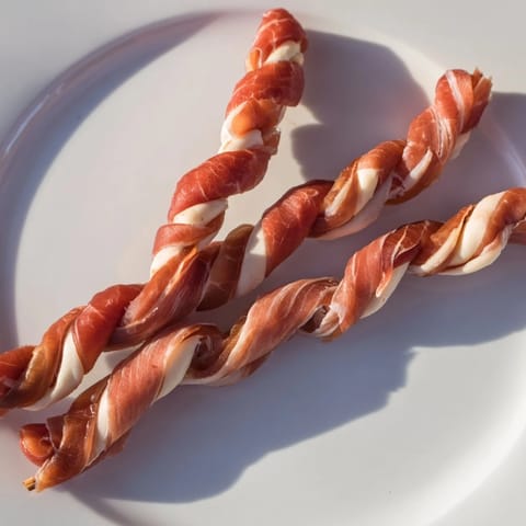 This easy The Nautical Knot recipe showcases delicious braided prosciutto and string cheese snacks.