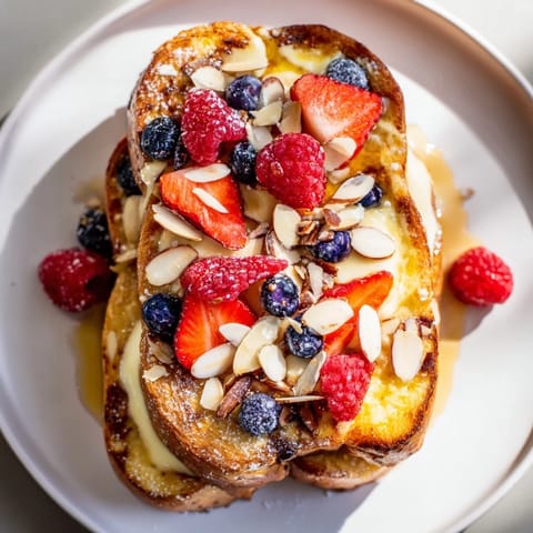 Custard Toast Breakfast Treat