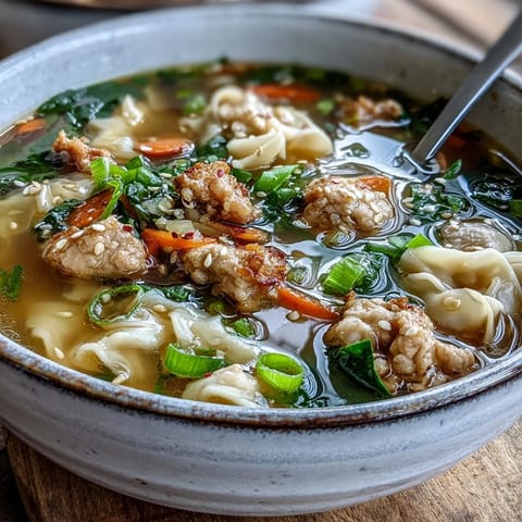 One-Pot Egg Roll Soup