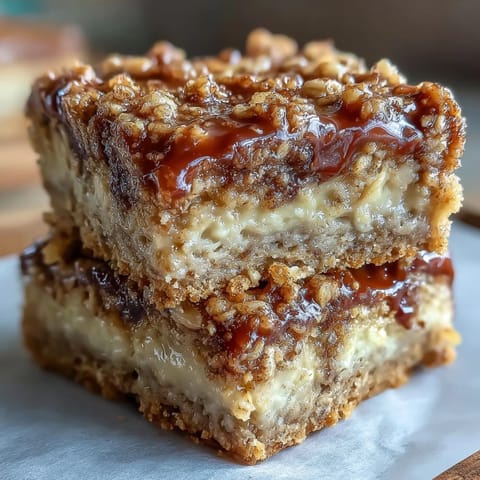 Golden-brown High-Protein Cinnamon Swirl Coffee Cake Oats fresh from the oven, featuring a warm crumble topping and marbled spice swirls.