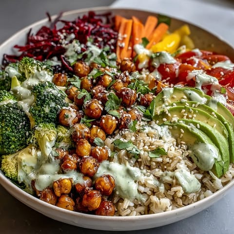 Rainbow Veggie Buddha Bowl