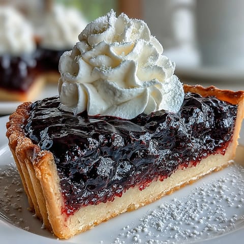 Black Currant Tart