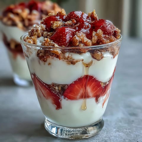 Galentines Strawberry Yogurt Bar