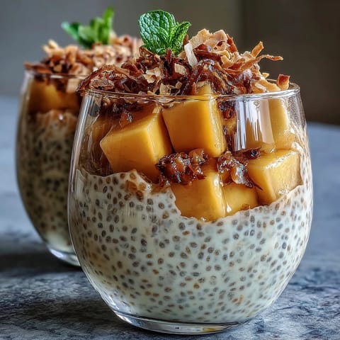 Mango Chia Pudding