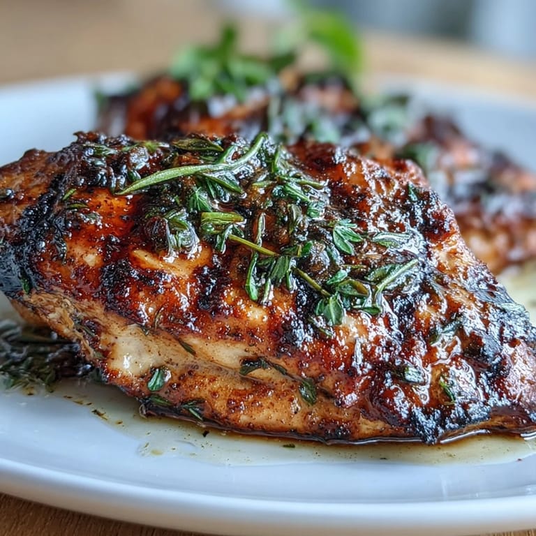 Juicy, spice-marinated chicken grilled to perfection alongside smooth hummus and refreshing tabbouleh salad, a wholesome Mediterranean-inspired dish.