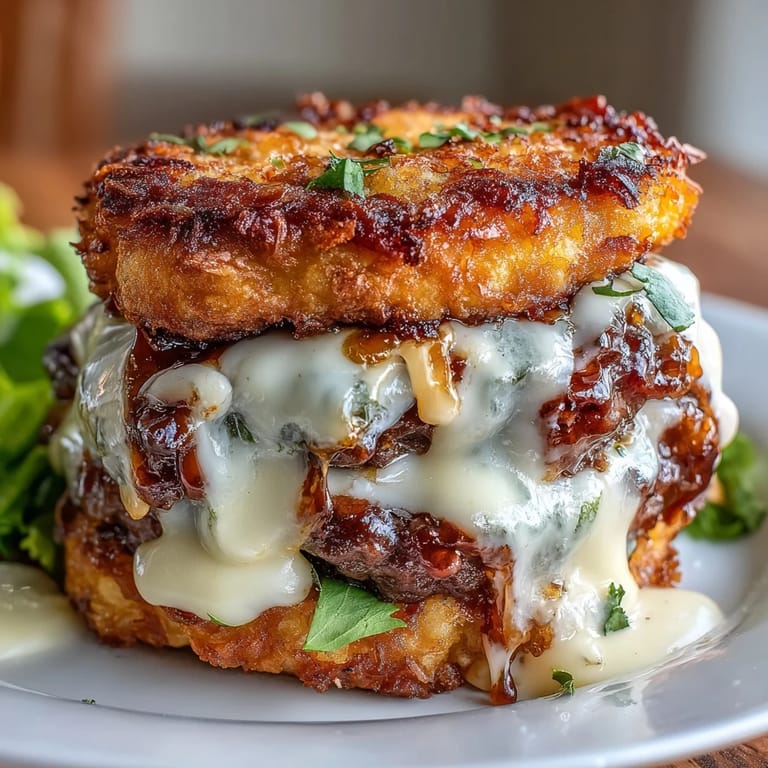 Crispy-edged beef patty topped with melty cheese and tangy secret sauce, served on a soft bun with fresh lettuce and pickles.