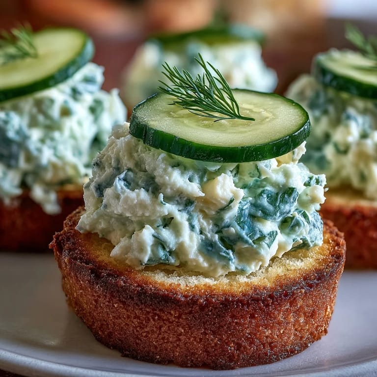 Vibrant green Derby Day Benedictine Cucumber Canapés perfect for easy Southern entertaining.